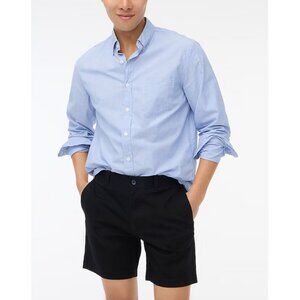 J.Crew Men’s Chino Flex Shorts 7" Black Sz 30 Casual Stretch Oldmoney Accademia